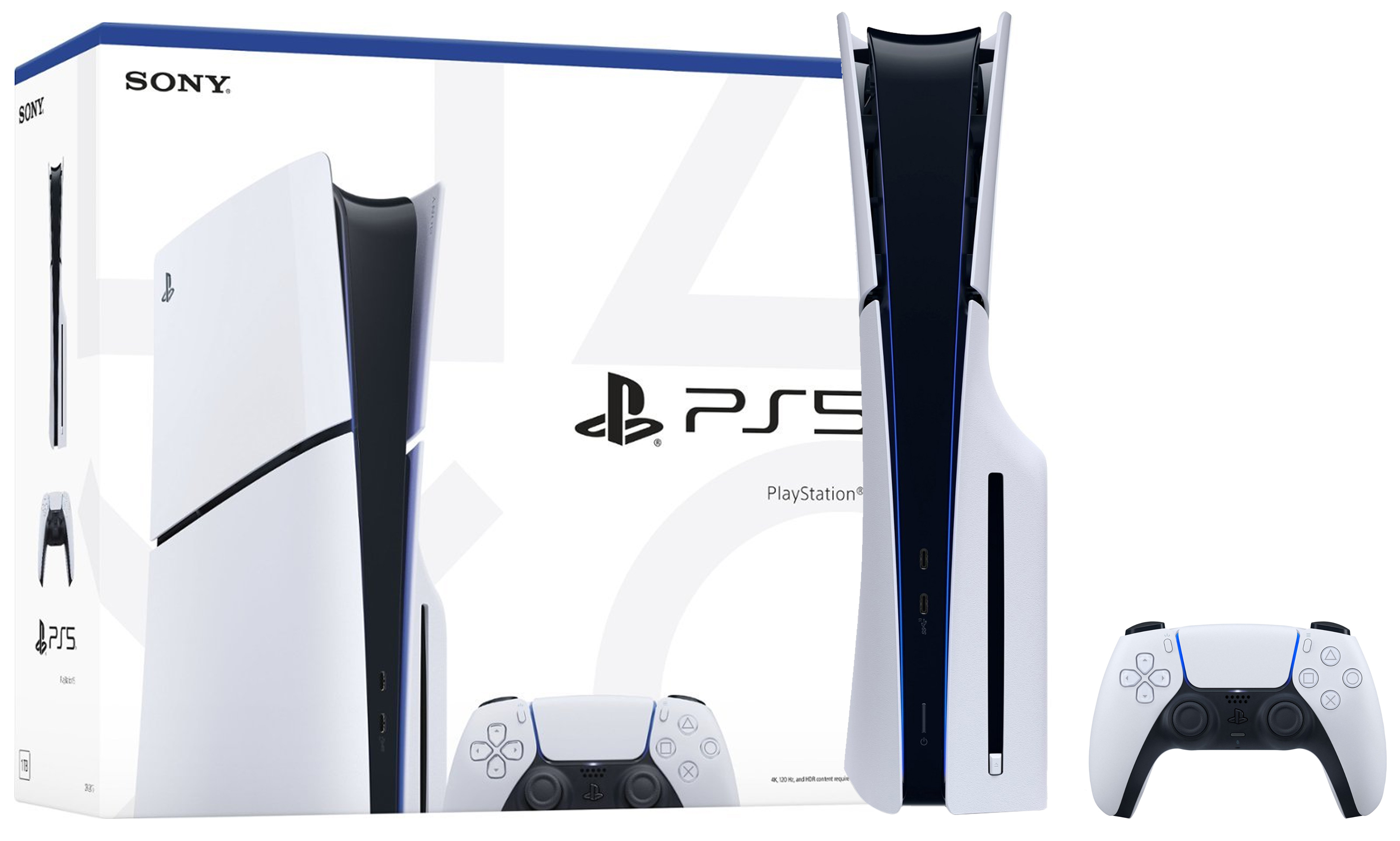 Consola Sony PlayStation 5 Slim CFI-2015 Disk 1TB SSD - Black/White